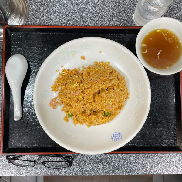 「キムチチャーハン」@中国菜館 生駒軒 茅場町の写真