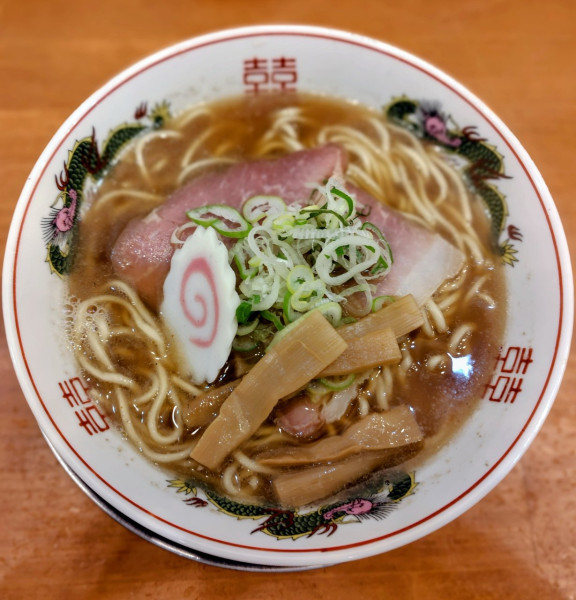 「青森煮干ラーメン 850円」@ど煮干し和渦製麺の写真