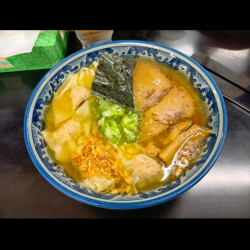 塩チャーシューワンタンメン