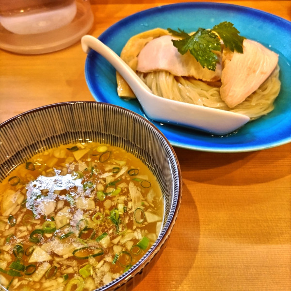 「塩昆布水つけ麺（￥1,000）」@麺屋 吉澄の写真