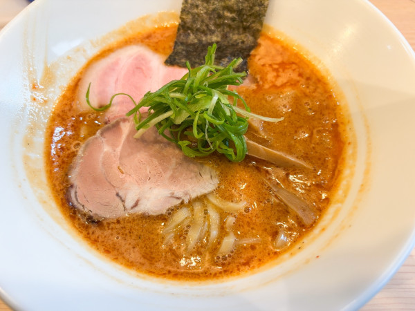 「【限定】甘海老味噌ラーメン」@ラーメンLab ろじっくの写真