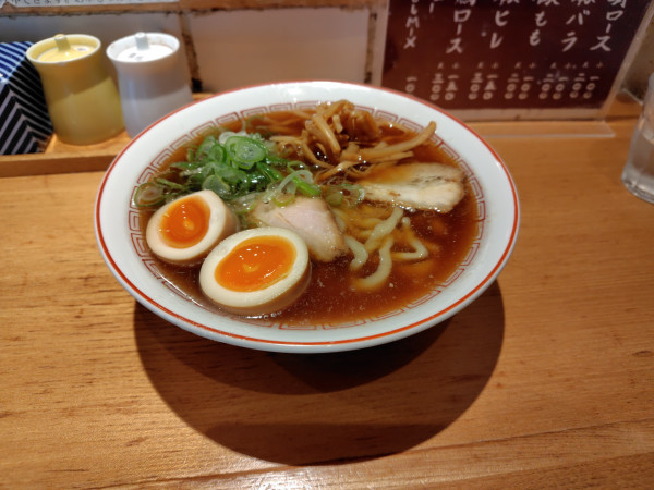 「中華そば¥820」@超多加水自家製手揉み麺 きたかた食堂の写真