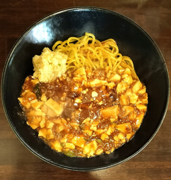 「麻婆らーめん 1000円＋にんにく 100円」@台湾担々らーめん 鳴子飯店の写真