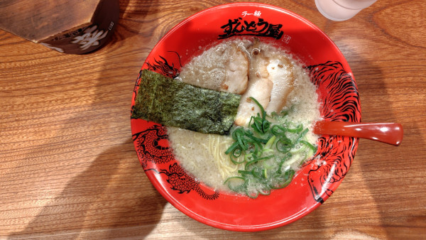 「元味ラーメン　大盛」@ラー麺 ずんどう屋 羽田空港第1ターミナル店の写真