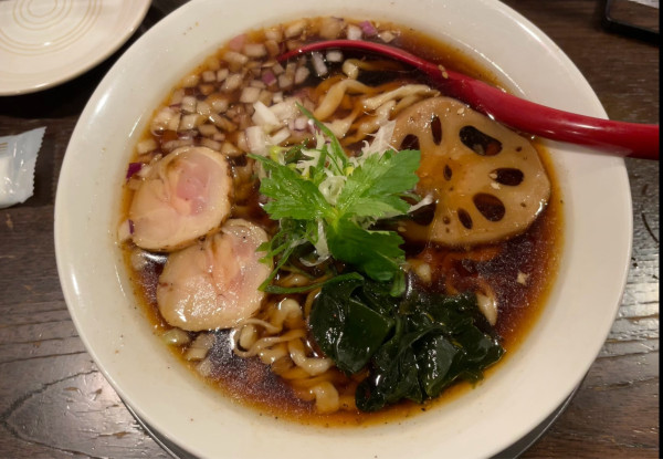 「手もみ中華そば¥950」@立ち呑み居酒屋 金町製麺の写真