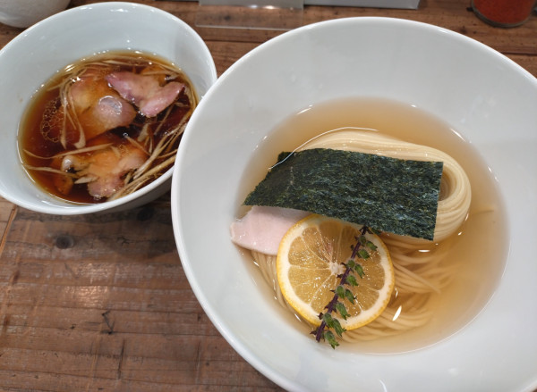 「昆布水つけ麺 醤油 ￥1050」@3931WORKS.の写真