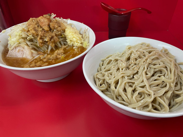 「並、つけ麺トマト味」@ラーメン二郎 柏店の写真
