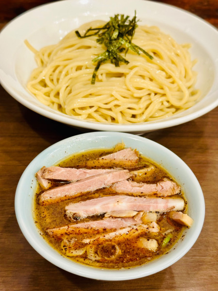 「【限定】丸長チャーシュー塩つけそば(大)【1200円】」@中華そば ふうみどうの写真