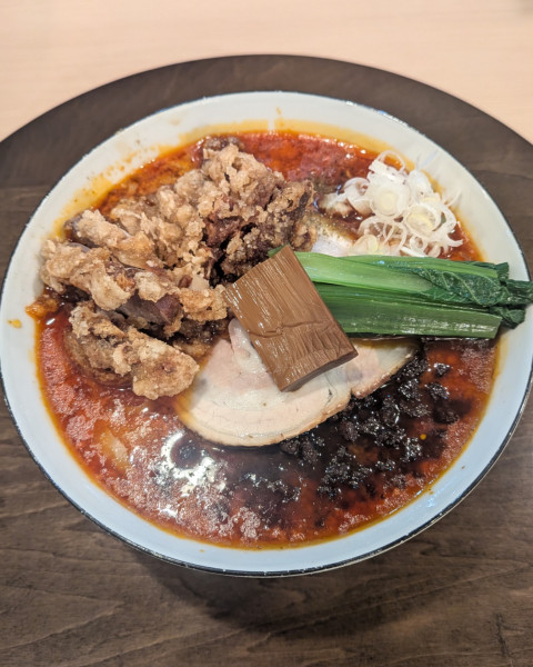 「【限定】坦々麺＋親鶏パーコー」@手打麺祭 かめ囲の写真