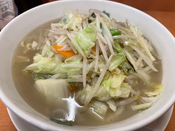 「野菜たっぷりタンメン」@日高屋 金沢文庫東口店の写真