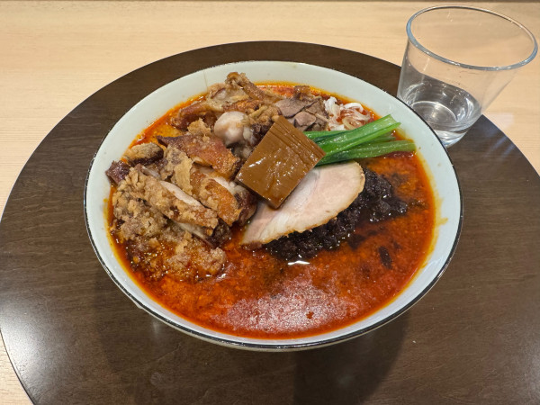 「担々麺+親鶏パーコー」@手打麺祭 かめ囲の写真