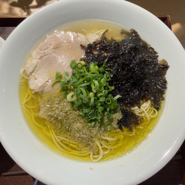 「牡蠣塩らーめん」@むかん STATION Ai店の写真