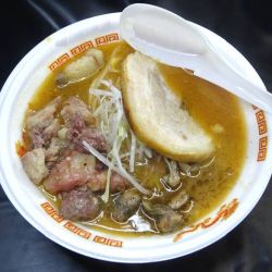 【鬼そば藤谷】 秋田御当地濃厚味噌ラーメン～冬の厳選食材～