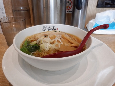 「半ラーメン」@れんげ食堂 Toshu 古淵店の写真