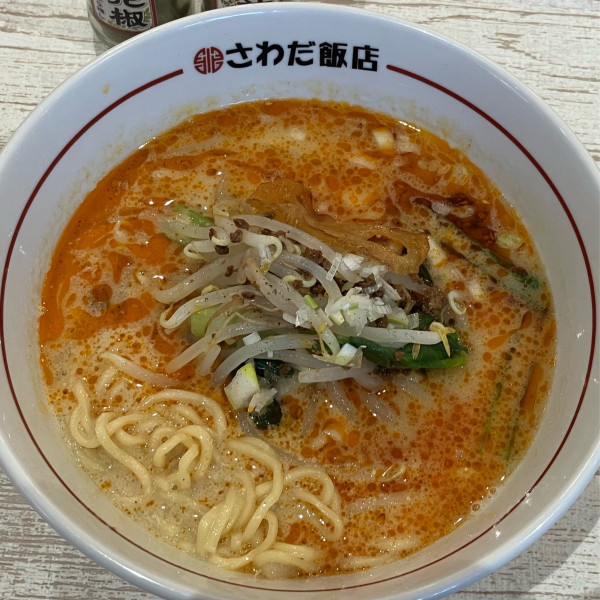 「胡桃濃香担々麺1023円」@さわだ飯店ららぽーとTOKYO-BAY船橋店の写真