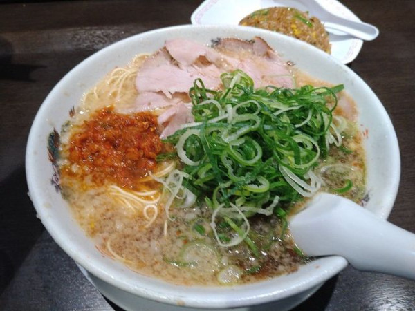 「ラーメン・刻みキムチトッピング」@来来亭 十条竹田店の写真