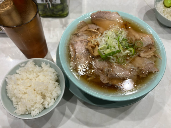 「中華そば　950円(めし無料)」@渋谷かっちゃんラーメンの写真