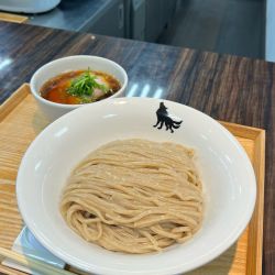 焼アゴ純水つけそば大盛