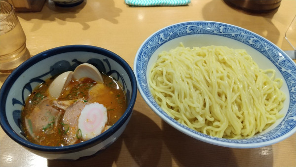 「特製つけ麺大盛」@中華そば 青葉 御徒町店の写真