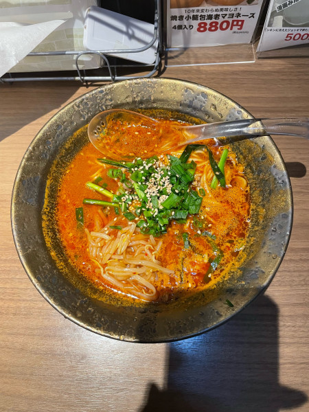 「麻辣担々麺(1185円)」@麺屋 ろくしょうの写真