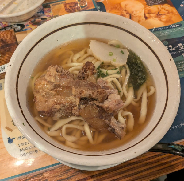 「ソーキそば（850円）」@おいしい時間の写真