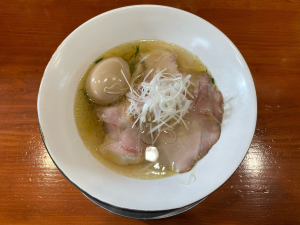 「味玉入り塩らーめん(¥1,060円)」@麺燦燦の写真