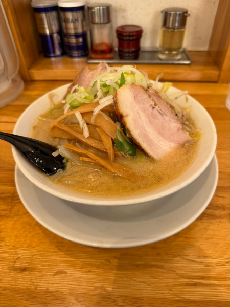 「白みそ野菜ラーメン 1020円」@おり久の写真