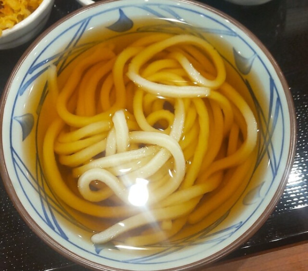 「かけうどん 420円」@丸亀製麺 米沢店の写真