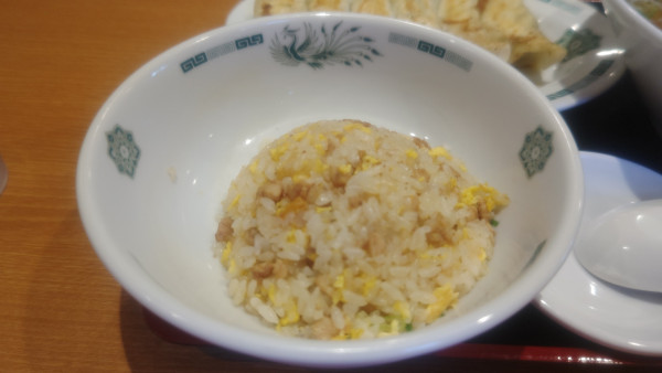 「セットのチャーハン」@日高屋 羽村緑ヶ丘店の写真