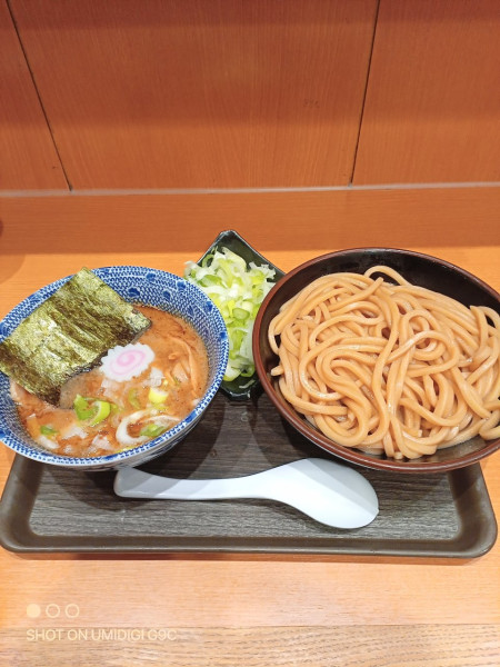 「つけめん+ネギ増し」@次念序の写真