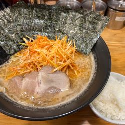 旨辛ネギらーめん(中盛)＋のり＋無料ライス