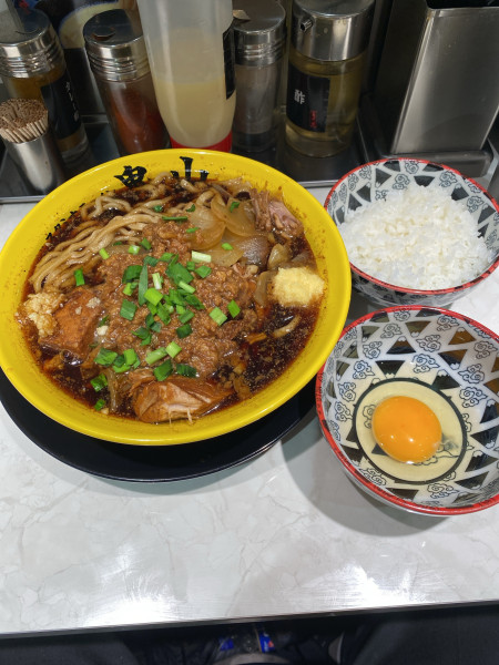 「スタミナラーメン Aセット」@スタミナラーメン 鬼山 渋谷店の写真