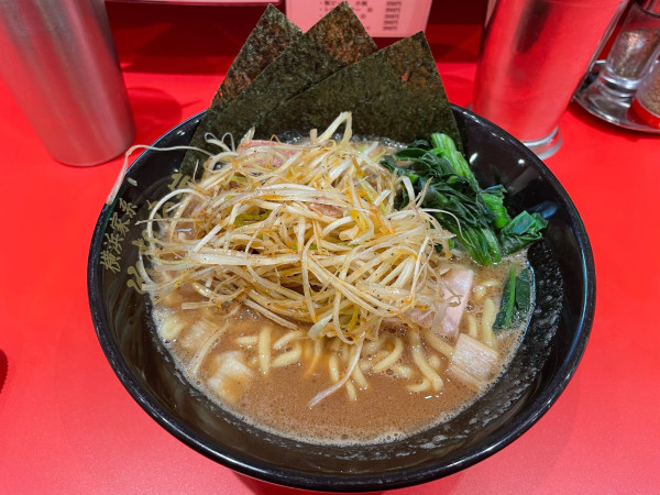 「ネギラーメン」@横浜家系ラーメン 竹むら家の写真