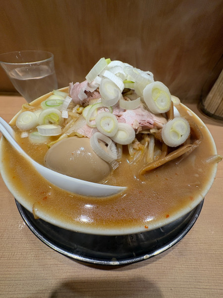 「札幌味噌味玉　1350円」@札幌六坊の写真
