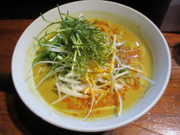 「うま辛カレー担々麺（1,050円）」@麺や天鳳 高円寺店の写真