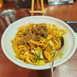 北海道味噌ネギらーめん（麺大盛）