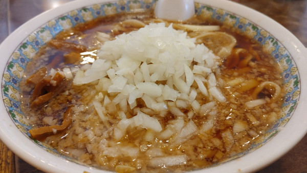 「ねぎラーメン（中油）」@いこい食堂の写真