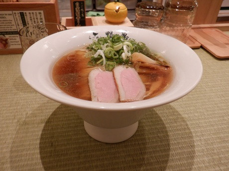 「鴨らーめん」@らーめん 鴨to葱 渋谷店の写真