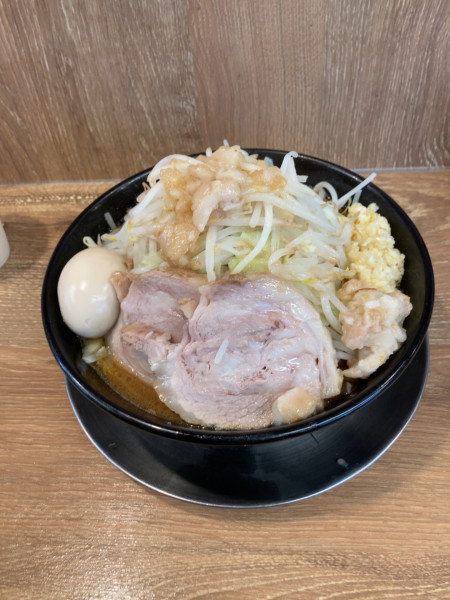 「味噌豚玉ラーメン　1190円」@ジャンクガレッジ 志木南口店の写真