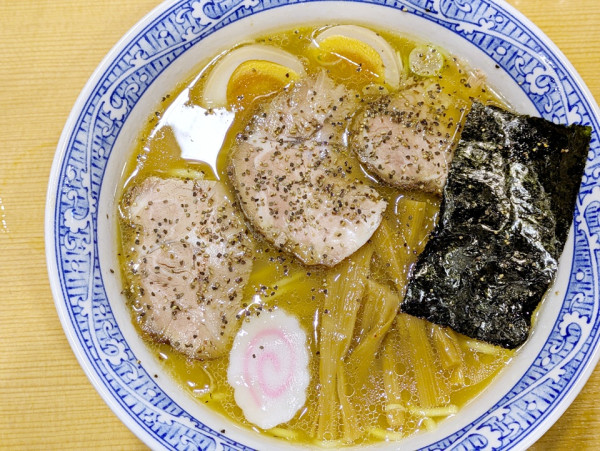 「特製中華そば（胡椒多め）」@中華そば 青葉 船橋店の写真