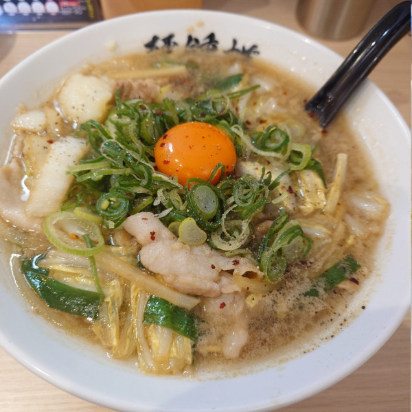 「天理スタミナ中華（ファフィ卵卵黄TP）」@麺 鍾馗の写真