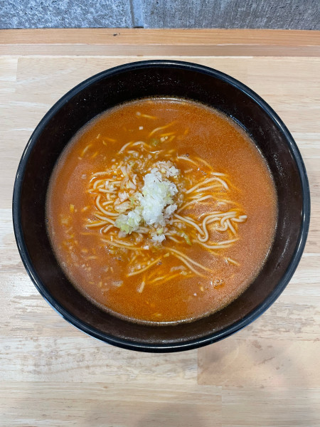 「海老味噌ラーメン(780円)」@神の海老天ラーメンの写真