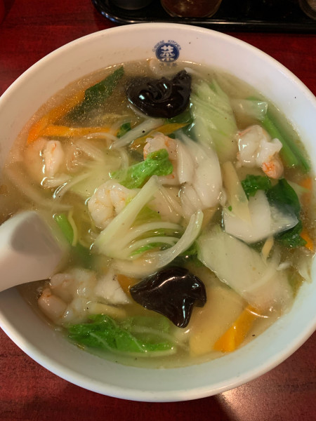 「海老そば」@菜来軒の写真