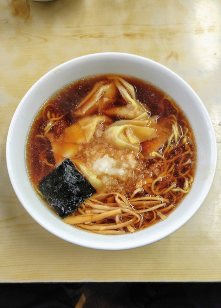 「ワンタンメン(800)」@寿ラーメンの写真