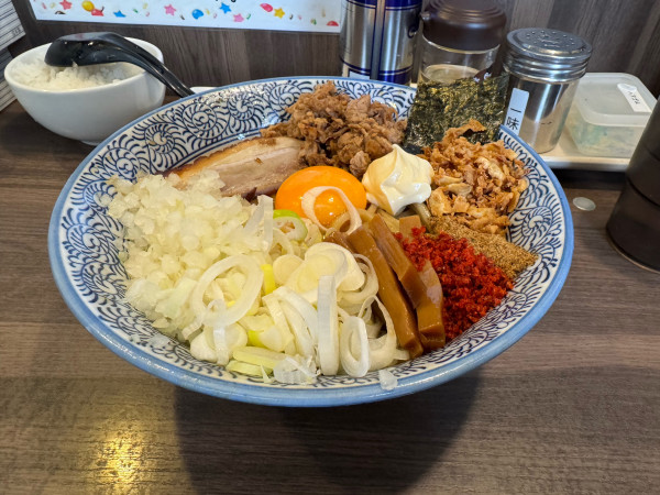 「まぜそば大」@狼煙 〜NOROSHI〜の写真