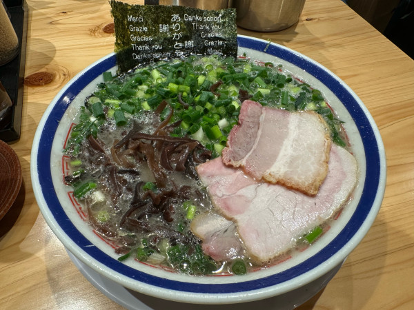 「ねぎらーめん」@博多長浜らーめん 田中商店の写真