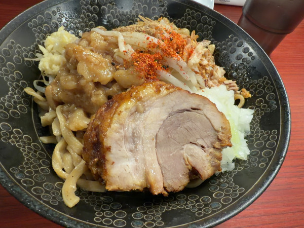 「まぜそば大盛」@ラーメン一太豚の写真