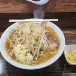 らーめん 豚1枚追加 しょうがトッピング