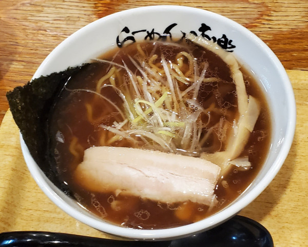 「焼き醤油らーめん」@利尻らーめん 味楽 新横浜ラーメン博物館店の写真