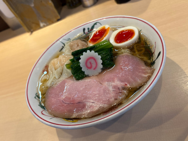 「ちょっとずつ白だしラーメン」@キング製麺の写真